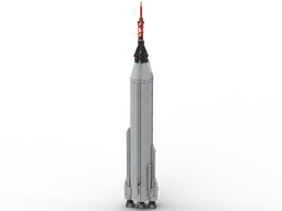 Mercury-Atlas Rocket - Minifigure Scale