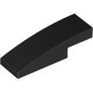 Brick Curved 3 x 1 x 2/3 / Black