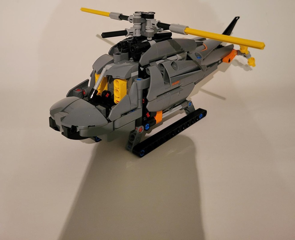 Lego Helicopter - Alt build for set 42173 / 42184 Technic Koenigsegg Jesko Absolut hypercar