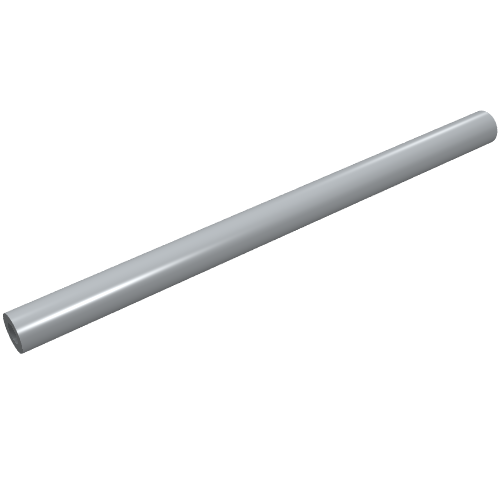 Lego Hose, Pneumatic 4mm D. 43.75L / 35cm / Light Bluish Gray