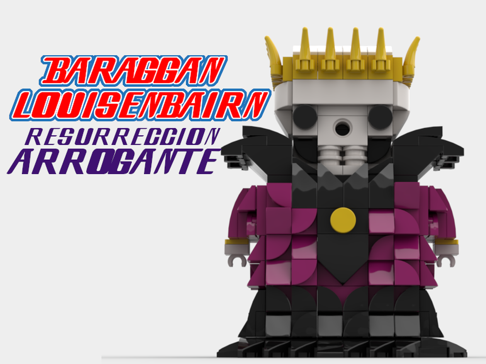 Lego Barragan Louisenbarin Arrogante - Bleach | Brickheadz