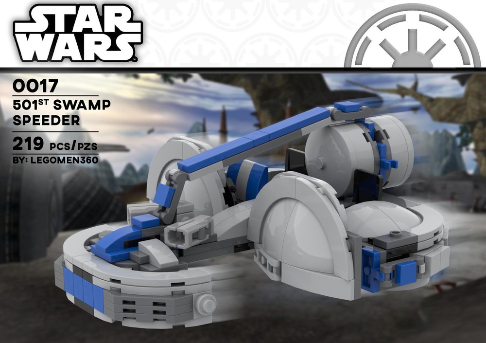 Lego 332nd (501st) Swamp Speeder