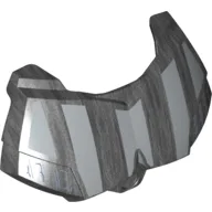 Large Figure Chest Cover, Armour Small with Light Bluish Gray Stripes (Darth Vader) Print / Pearl Titanium