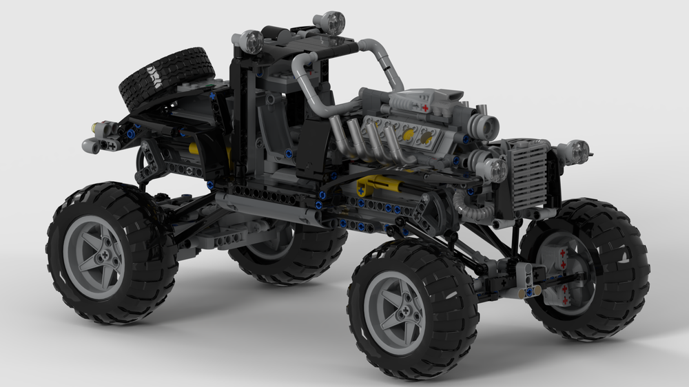 Lego Mad Max: Fury Road sort of looking Vehicle