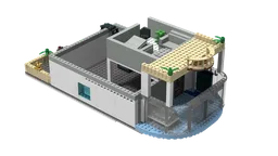 Lego House Boat