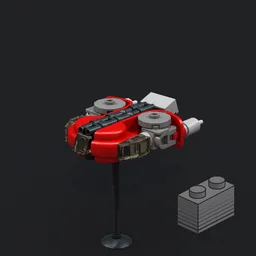 Spaceship (based on moped part)