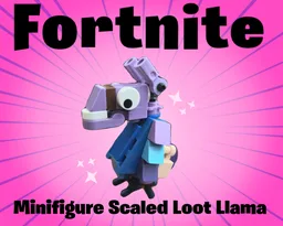 Minifigure Scaled Loot Llama