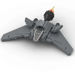 Stargate F-302 Fighter ( Minifig scale )