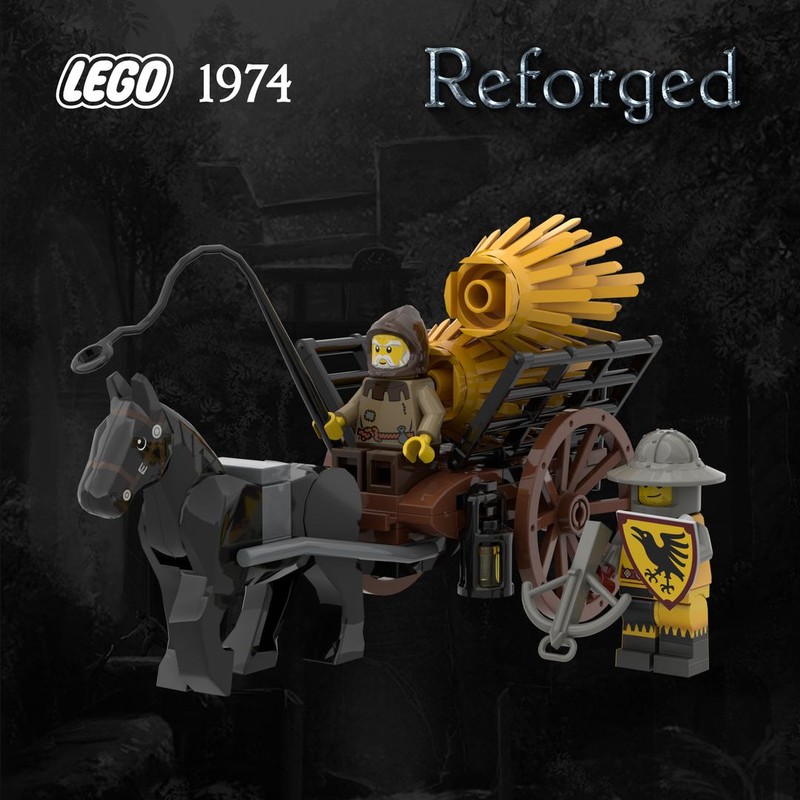 Lego Farmer wagon