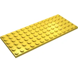 Plate 6 x 14 / Yellow