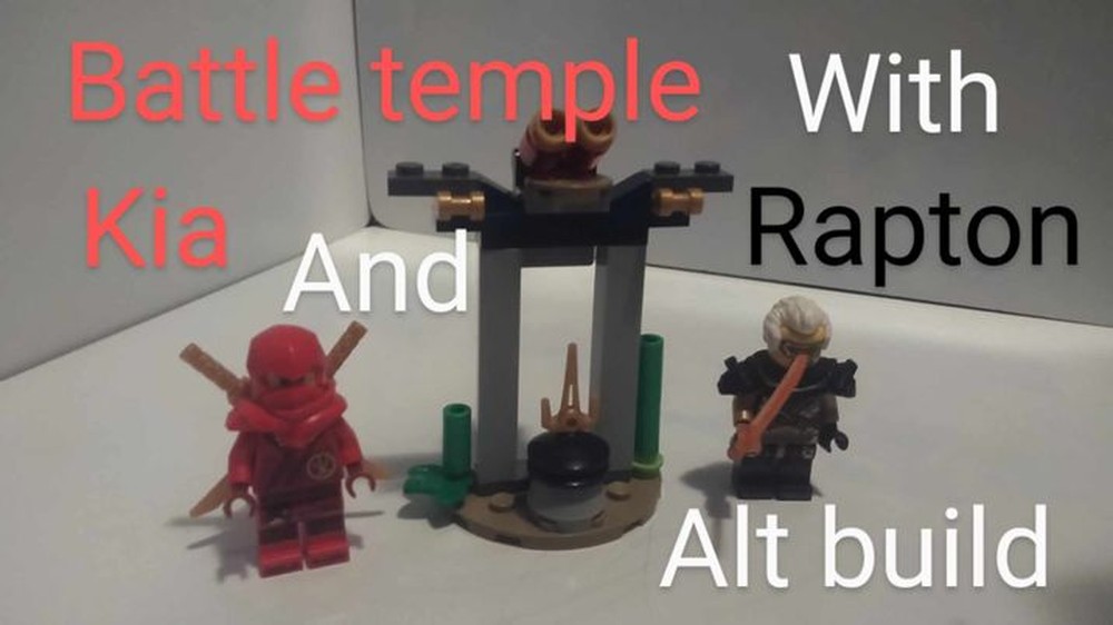 Lego battle temple