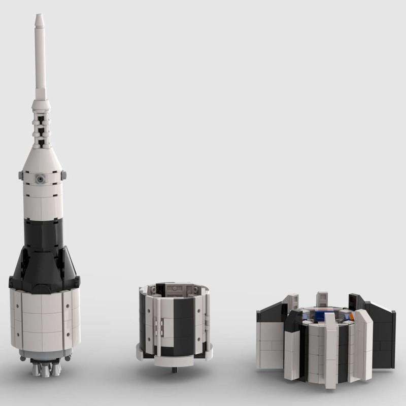 Lego Saturn 1 Conversion