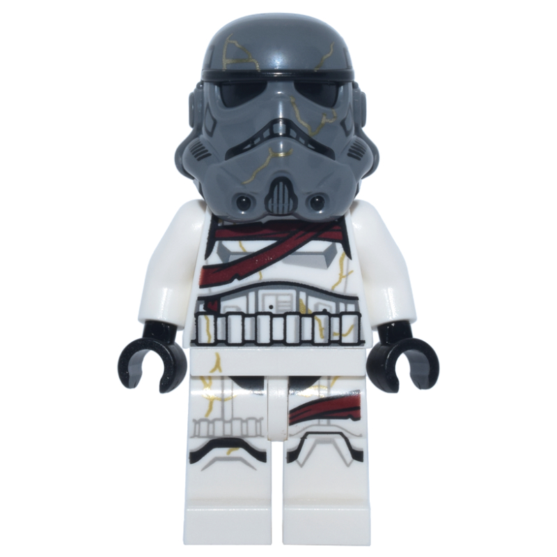 Lego Night Trooper, Dark Bluish Gray Helmet