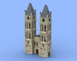 Lego hogwarts bell towers