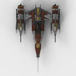 Steampunk N1 Starfighter