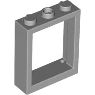Window Frame 1 x 3 x 3 / Light Bluish Gray