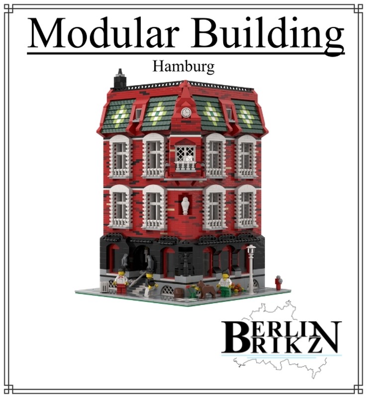 Lego Modular Building Hamburg