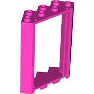 Door Frame 4 x 4 x 6 Corner / Dark Pink