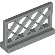Fence Lattice 1 x 4 x 2 / Light Gray