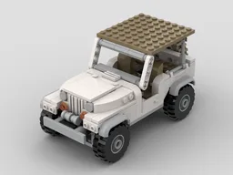 Jeep CJ white