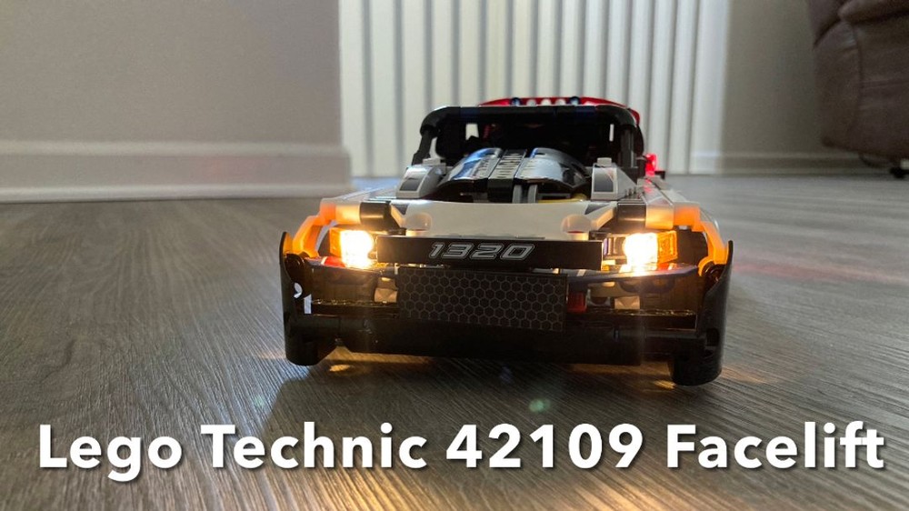 Lego Technic 42109 Top Gear Rally Car Facelift