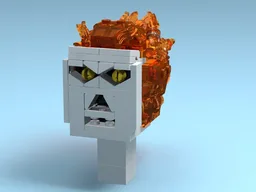 Ghost Rider Brick Head