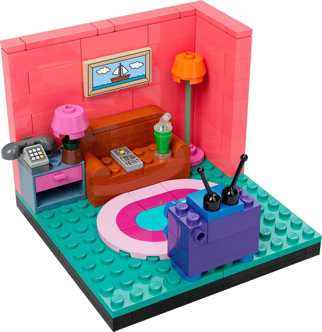 Lego The Simpsons Living Room