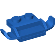 Lego Grille / Spoiler with 1 x 2 Plate, 2 x 2 Anti-studs (Racers Car) / Blue