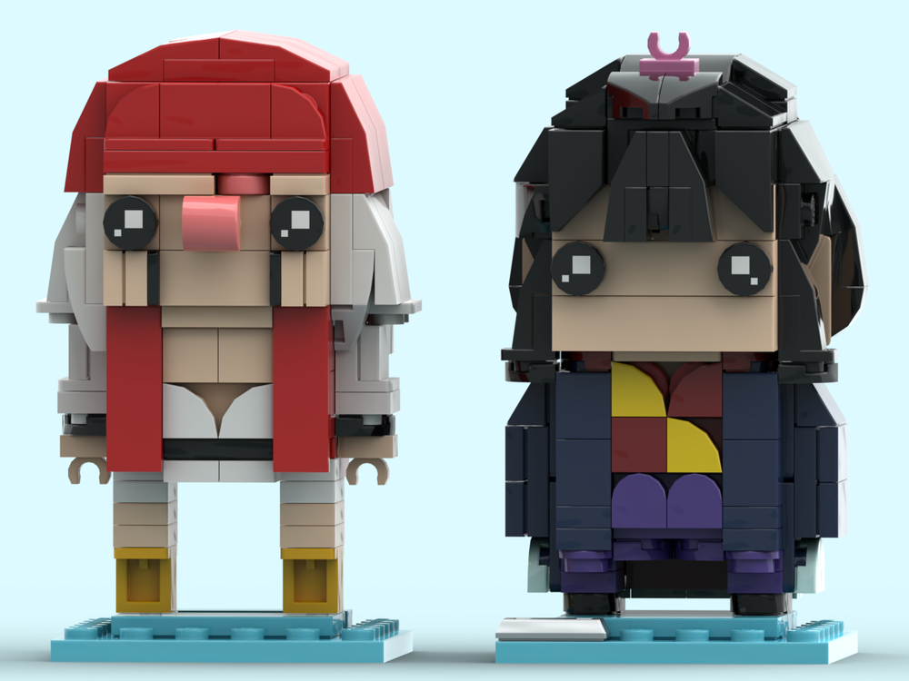 Lego Lady Eboshi & Jiko-bo - Studio Ghibli Brickheadz