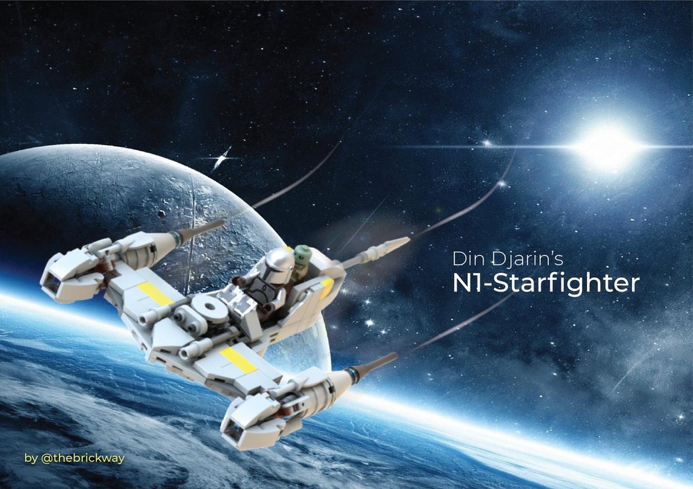 Lego Din Djarin's N1 Starfighter - Mandalorian