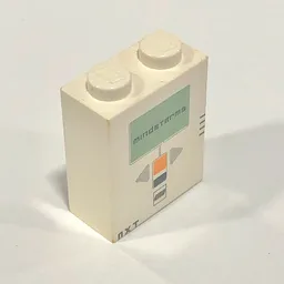 Brick 1 x 2 x 2 with Mindstorms NXT Print