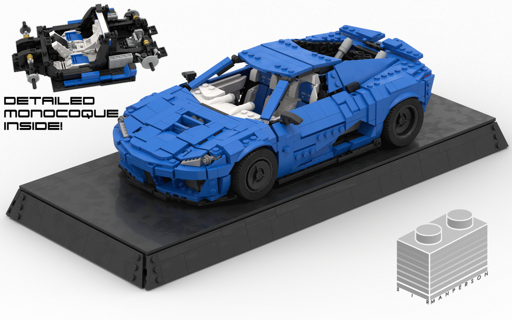 Lego Prowler Python - custom supercar