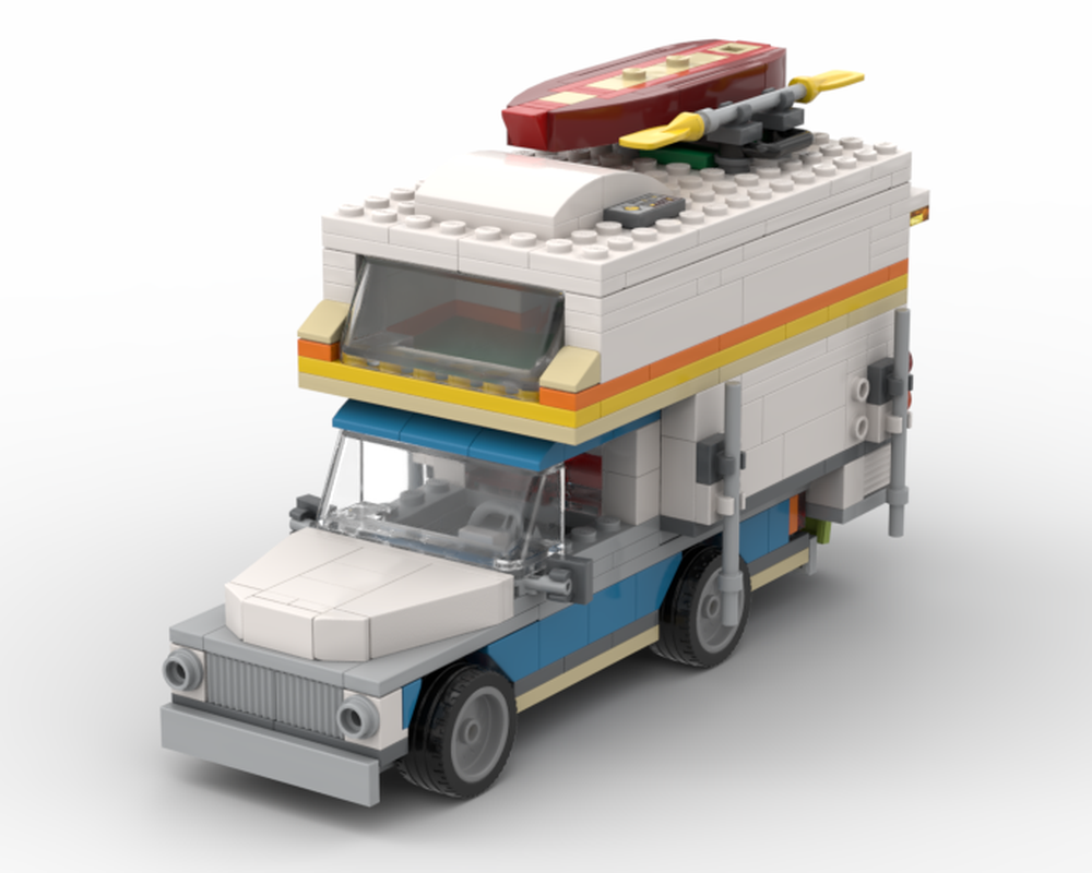 Lego 31108 truck and truck camper alt