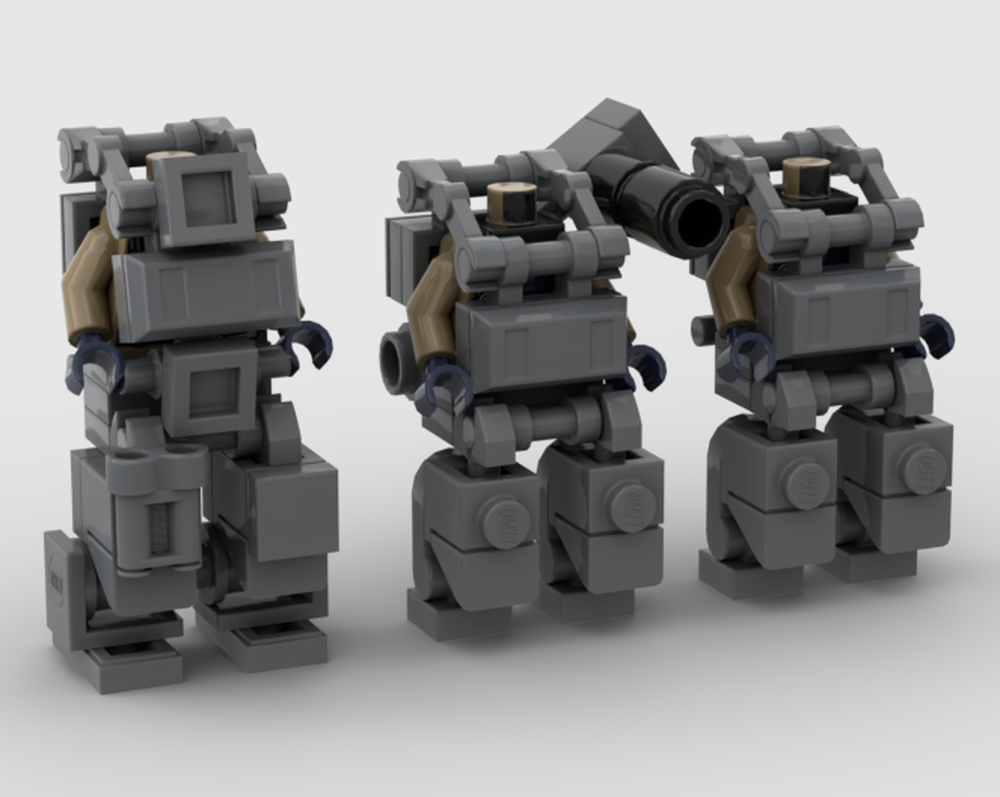 Lego Custom Exosuit 3 Pack