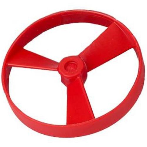 Lego Large Figure Spinner / Propeller with Code Print (Rhotuka) / Red