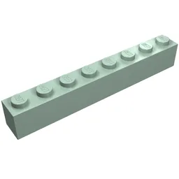 Brick 1 x 8 / Sand Green