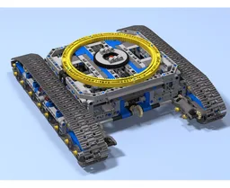 MOC - Crawler Crane Track Base