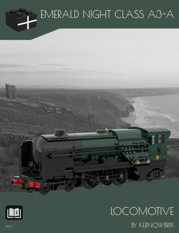 Lego Emerald Night Class A3-A Locomotive