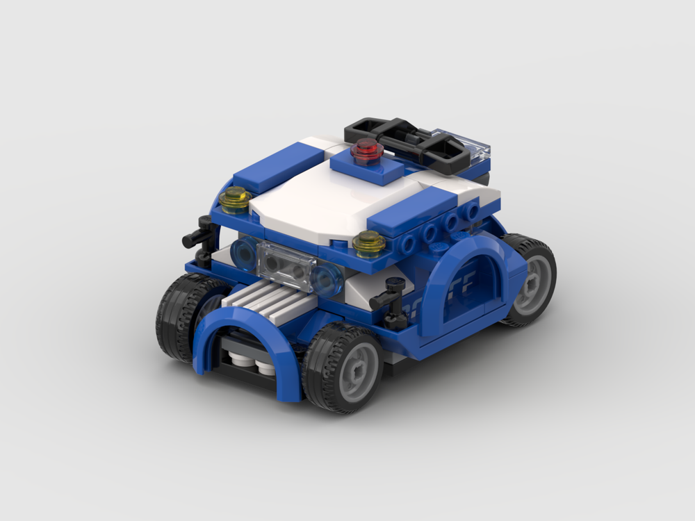 Lego Futuristic Police Car
