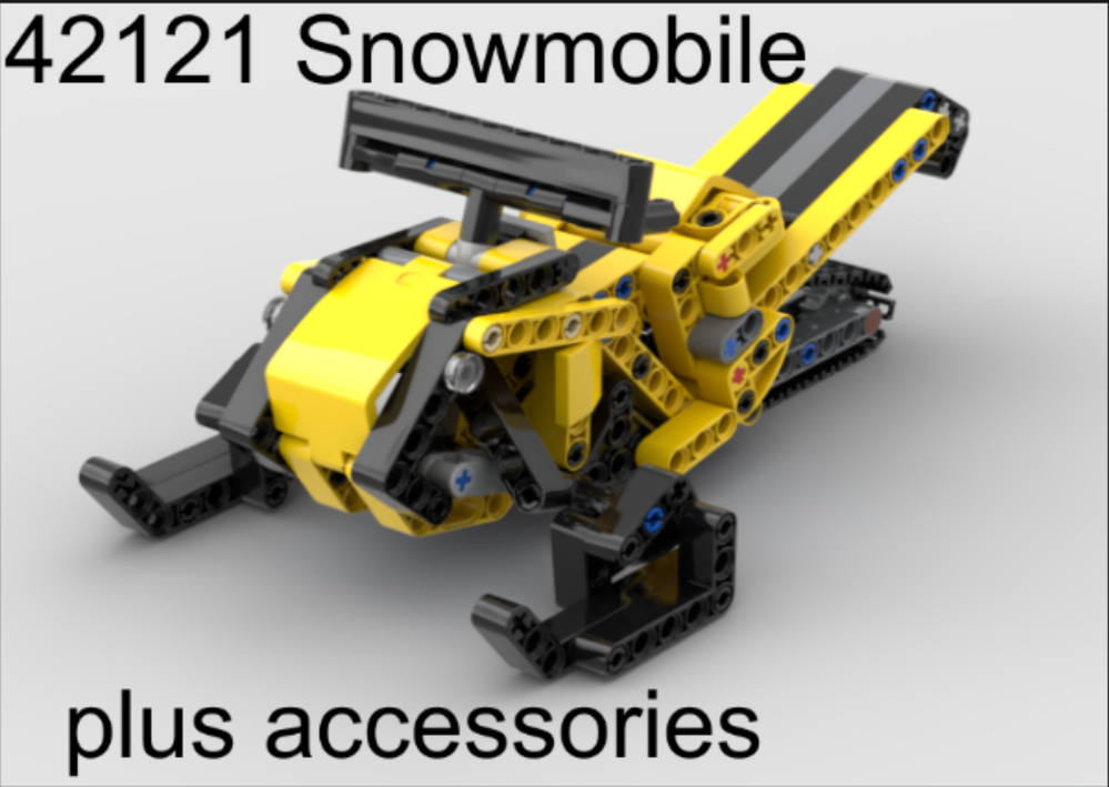 Lego 42121 snowmobile