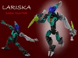 Bionicle Dark Hunter Lariska MOC (entry