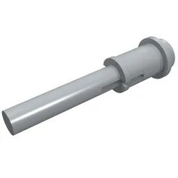 Technic Pin 1/2 with 2L Bar Extension / Light Bluish Gray