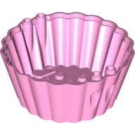 Cup Cake Form 8 x 8 x 3 / Bright Pink