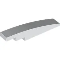 Brick Curved 1 x 6 / White