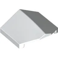 Brick Sloped 33° 2 x 2 Double / Inverted / White