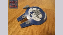 Mini Millennium Falcon for bunnies