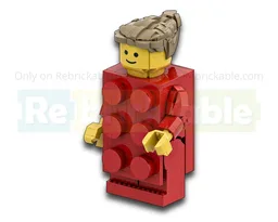 Up-Scaled LEGO Minifigure Brick Costume
