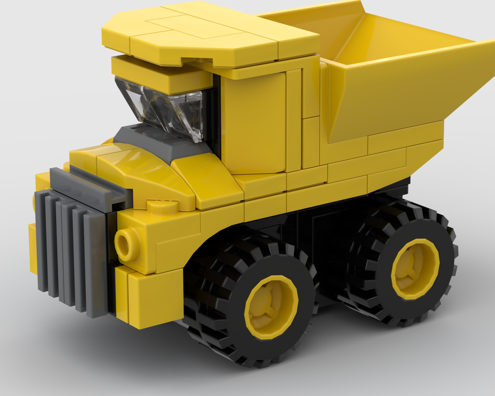 Lego Dumptruck (microscale)