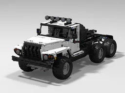 6x6 White Truck - RC