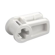 Lego Wire Clip with Axle Hole / White